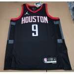 Maglia NBA 9 Brooks Houston Rockets 23-24 statement Nero