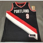 Maglia NBA 9 Grant Portland Trail Blazers Nero