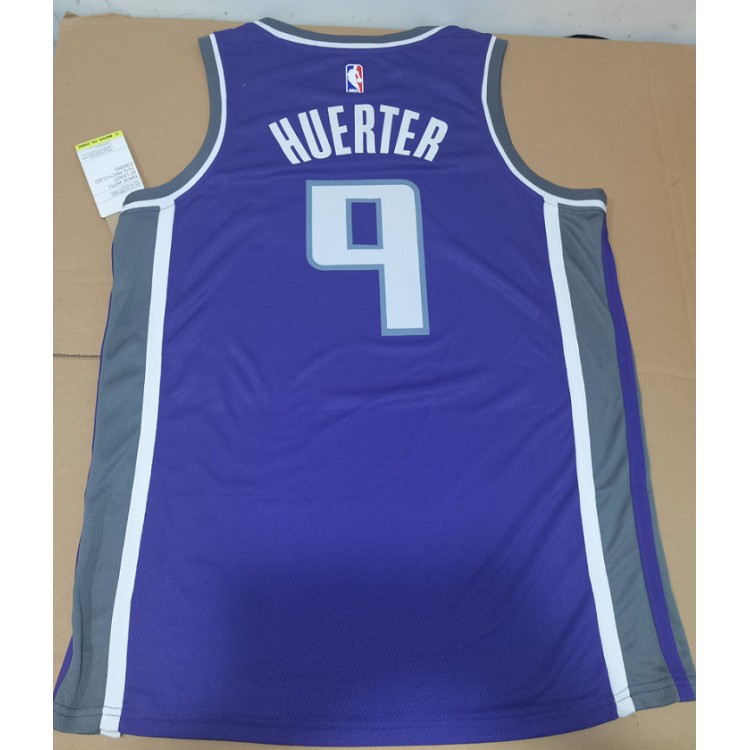 Maglia NBA 9 Huerter Sacramento Kings 2022-23 Icon Viola