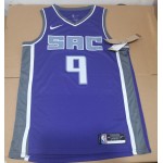 Maglia NBA 9 Huerter Sacramento Kings 2022-23 Icon Viola