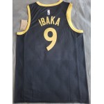 Maglia #9 Ibaka Raptors 20-21 city Nero Stampato