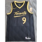 Maglia #9 Ibaka Raptors 20-21 city Nero Stampato