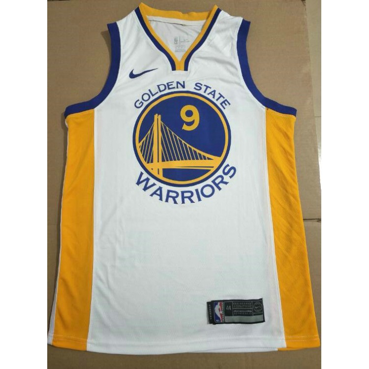 Maglia NBA 9 Iguodala Warriors Bianco