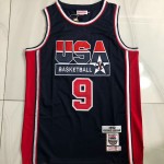 Maglia 9 Jordan USA 1992 authentic Blu Navy