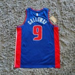 Maglia #9 Langston Galloway Detroit Pistons Blu