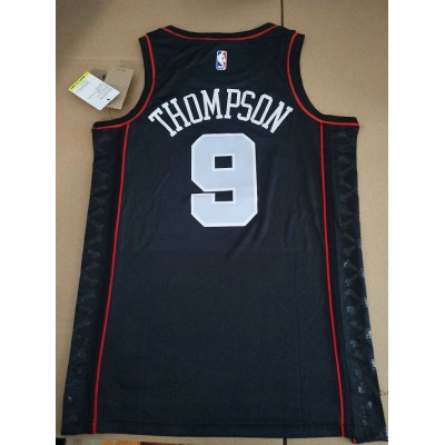 Maglia #9 Thompson Detroit Pistons 23-24 city Stampato