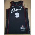 Maglia #9 Thompson Detroit Pistons 23-24 city Stampato