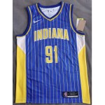 Maglia #91 Artest Indiana Pacers 20-21 city Blu Stampato