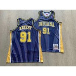 Maglia #91 Ron Artest Pacers 2003-2004 Autentico Blu