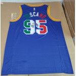 Maglia NBA 95 Toscano Warriors Mexico limited Blu