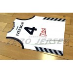 Maglia Allen Iverson 4 Besiktas Cola Turka Bianco College Basketball Uomo