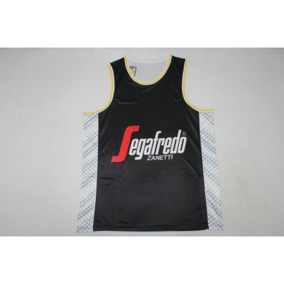 Maglia Bologna 2022-23 Nero Basketball Uomo