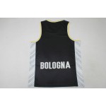 Maglia Bologna 2022-23 Nero Basketball Uomo