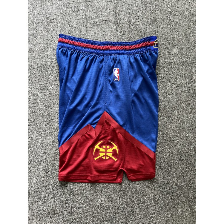 Maglia NBA Denver Nuggets 2022-23 city Pantaloncini Blu