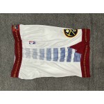 Maglia NBA Denver Nuggets 2022-23 city Pantaloncini Bianco