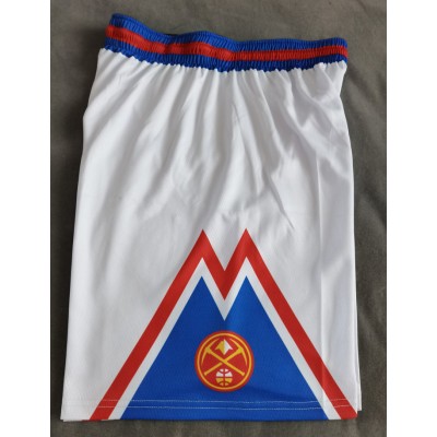 Maglia NBA Denver Nuggets Nuggets 20-21 earned Pantaloncini Bianco