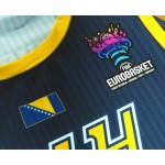 Dzanan Musa 13 Bosnia and Herzegovina 22-23 Away Maglia Blu Navy Uomo