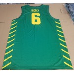 Giddey 6 Team Australia Basketball Maglia Verde Uomo