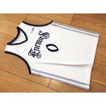 Gilbert Arenas 0 Big 3 Enemies Basketball Maglia Bianco Uomo