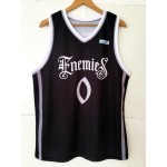 Gilbert Arenas 0 Big 3 Enemies Basketball Maglia Nero Uomo