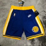 Maglia NBA Golden State Warriors 22-23 throwback Pantaloncini Blu