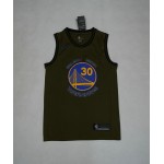 Maglia Golden State Warriors Stephen Curry 30 2020 Nba arrivo marrone