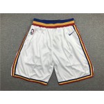 Maglia NBA Golden State Warriors retro Pantaloncini Bianco