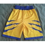 Maglia NBA Golden State warriors design Pantaloncini Giallo