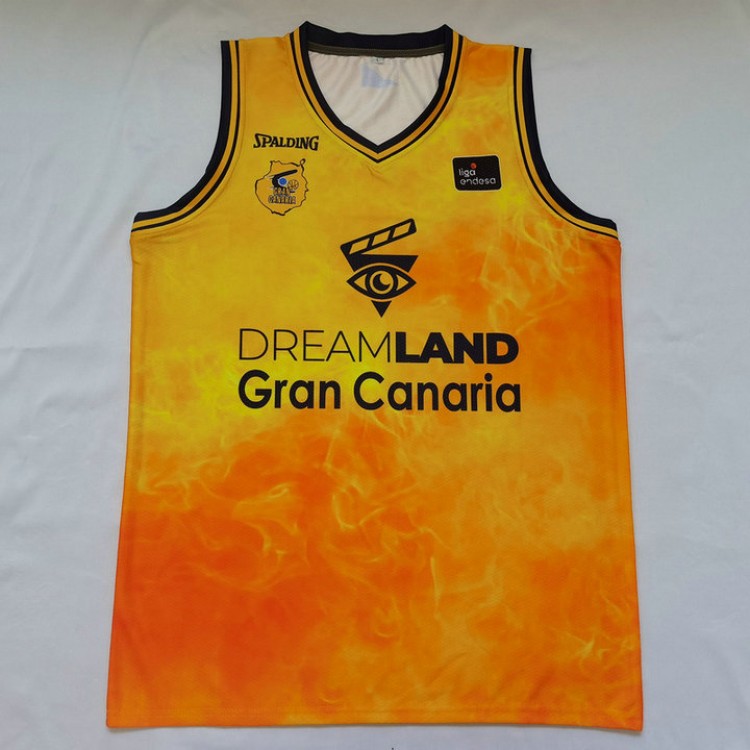 Gran Canaria 2023-24 Home Basketball Maglia Uomo