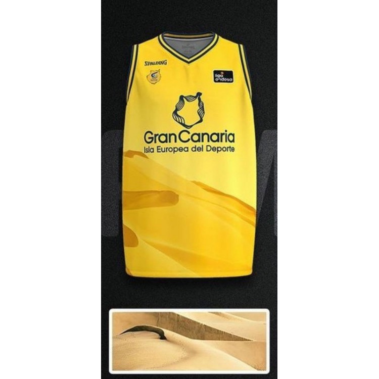 Gran Canaria 22-23 Home Maglia Giallo Uomo