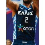 Greece Tyler Dorsey Blu Navy 2022 Fiba Eurobasket Maglia Uomo