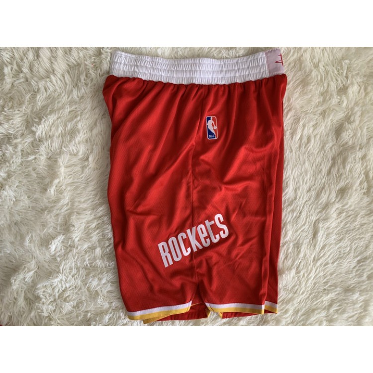 Maglia NBA Houston Rockets 2019 Pantaloncini Rosso