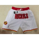 Maglia NBA Houston Rockets just don Pantaloncini Bianco simple