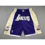 Maglia NBA Kobe Bryant Los Angeles Lakers Hall of Fame just don Pantaloncini Viola