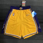 Maglia NBA Lakers 75th anniversary Pantaloncini Giallo