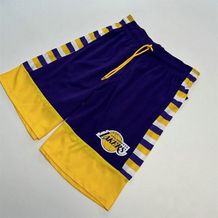 Maglia NBA Los Angeles Lakers Pantaloncini 2024-25 Viola