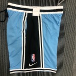 Maglia NBA Memphis Grizzlies 2022 training Pantaloncini Blu Nero