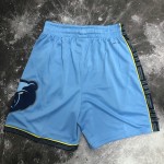 Maglia NBA Memphis Grizzlies Pantaloncini Blu Stampato