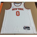 Maglia NBA 0 Divincenzo New York Knicks Bianco Stampato