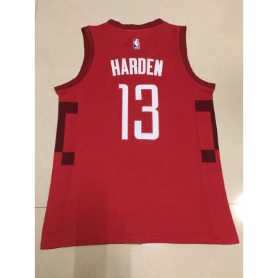 Maglia NBA 13 Harden Rockets Earned Ricamato