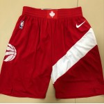 Pantaloncini NBA 2019 Toronto Raptors earned Rosso Stampato