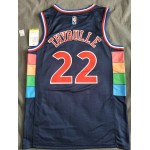 Maglia #22 Thybulle 76ers 75th Anniversary Diamond Blu Swingman