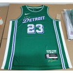 Maglia #23 Ivey Detroit Pistons 22-23 city Verde Stampato