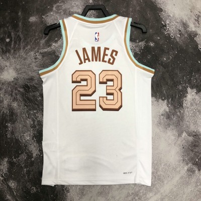 Maglia #23 James Cleveland Cavaliers 22-23 city Bianco