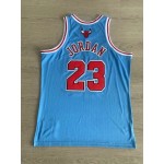 Maglia NBA 23 Jordan Bulls 1997-98 Autentico Blu