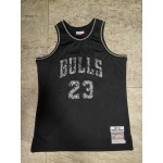 Maglia 23 Michael Jordan Chicago Bulls 1997-98 Leather Snakeskin