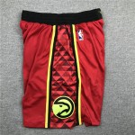 Pantaloncini NBA Atlanta Hawks Homme Basketball Rosso