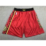 Pantaloncini NBA Atlanta Hawks Homme Basketball Rosso