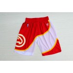 Pantaloncini NBA Atlanta Hawks throwback Rosso