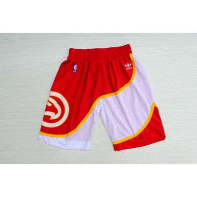 Pantaloncini NBA Atlanta Hawks throwback Rosso